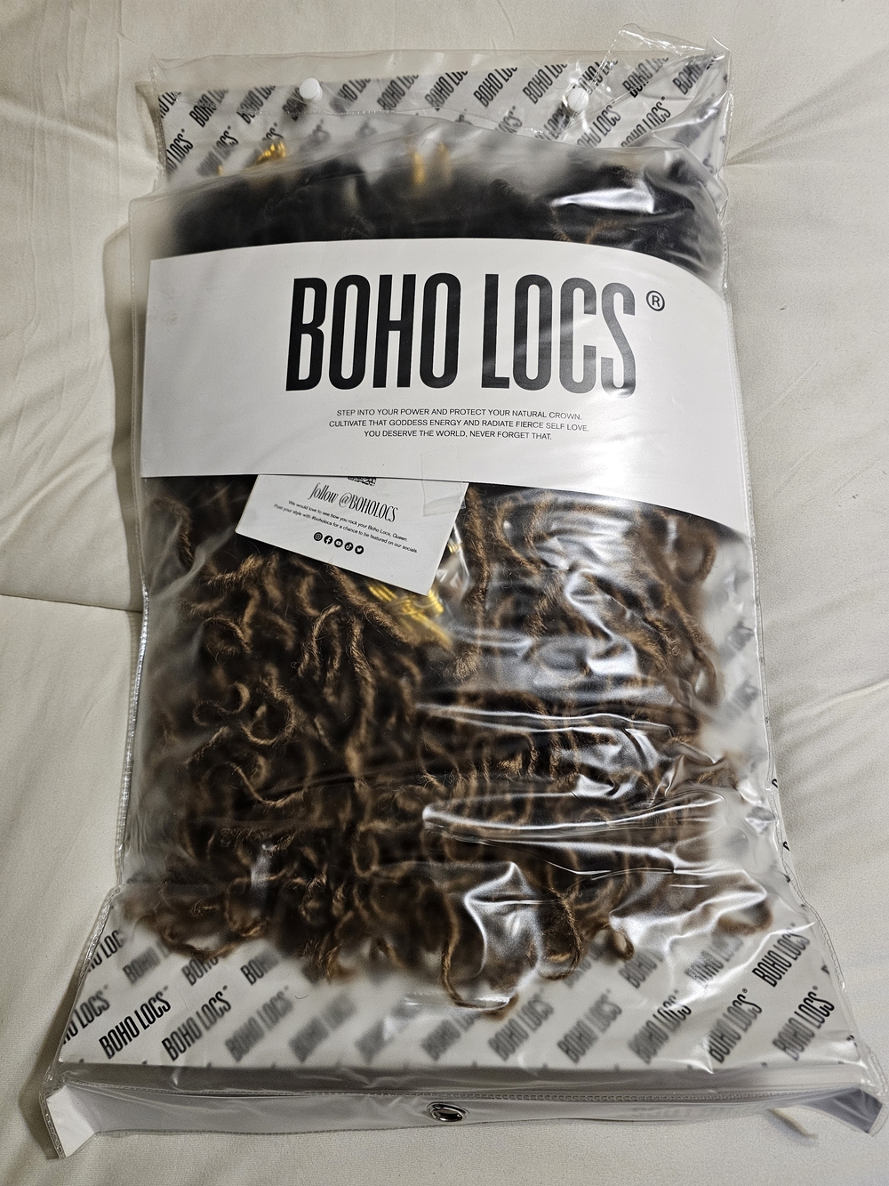 Boho Beach Locs - 22" Hot Fudge
